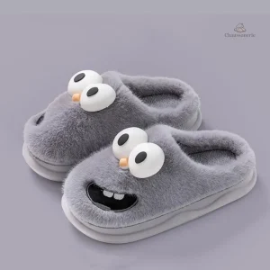 Chaussons rigolos pour hommes, parfaits pour la maison