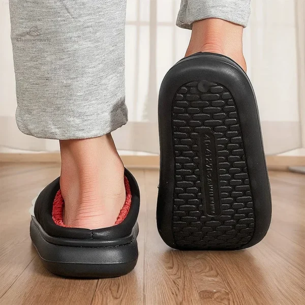 Chaussons homme fantaisie requin