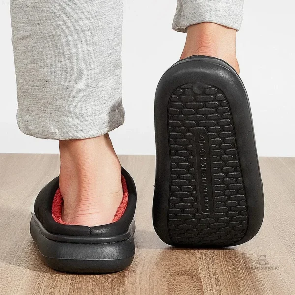 Chausson rigolo pour homme style requin