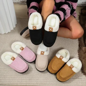 Chausson femme en style tendance