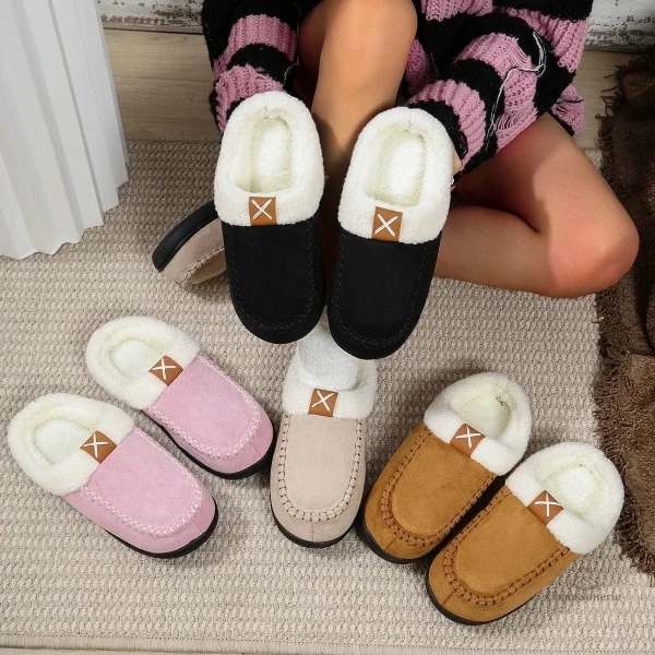 Chausson femme en style tendance