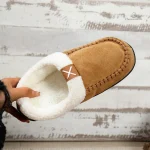 Chausson femme avec design actuel
