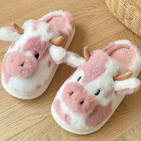 Chausson vache confortable pour la maison