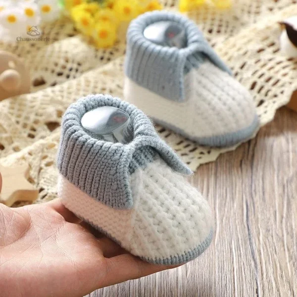 chaussons-au-crochet-pour-bebe-1 Chaussons au Crochet pour Bébé