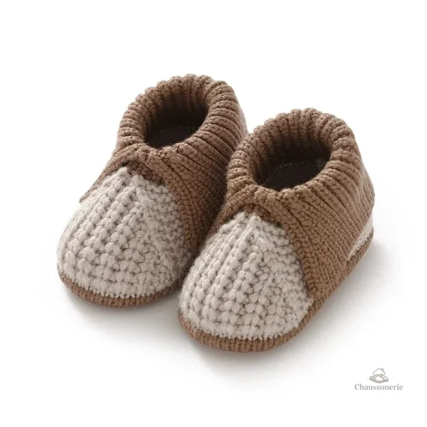 Chaussons au crochet légers et respirants