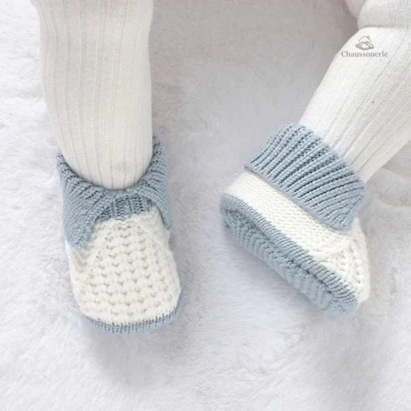 Chaussons crochet bébé confortables