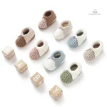 Chaussons souples en laine pour bébé
