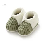 Chaussons au crochet pour bébé de 0 à 12 mois