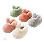 Chaussons bébé souples avec semelle antidérapante