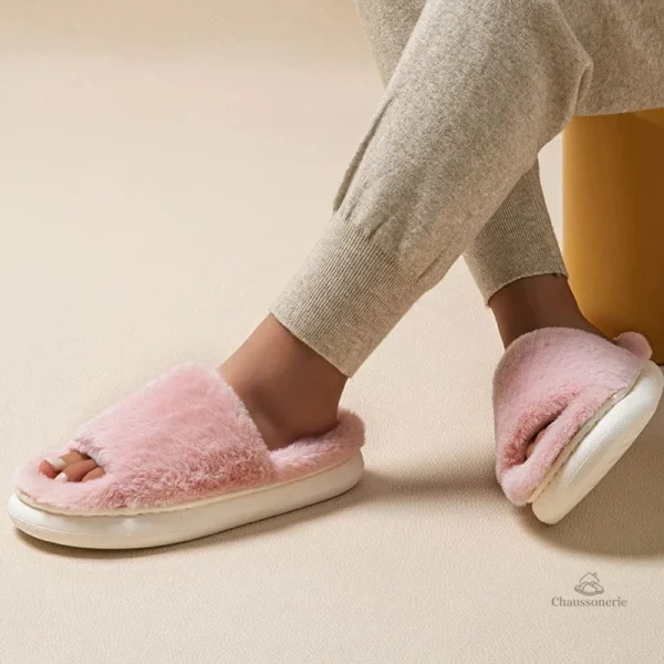 Chaussons hiver femme, style chic et tendance