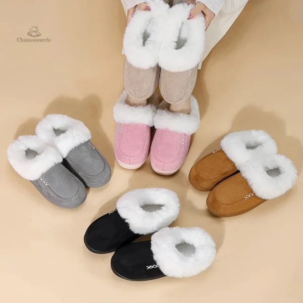 Chaussons Confortables pour Femme - Design Moderne