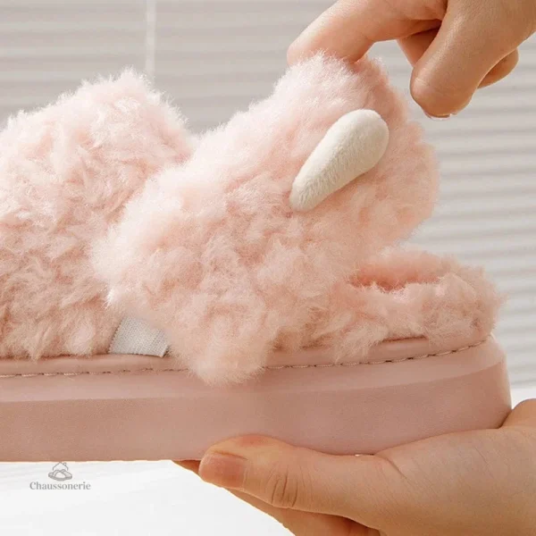 Chaussons fourrés kawaii, l'accessoire tendance de l'hiver