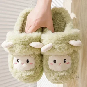 Chaussons confortables pour femme, style kawaii adoré