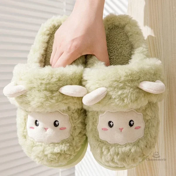 Chaussons confortables pour femme, style kawaii adoré