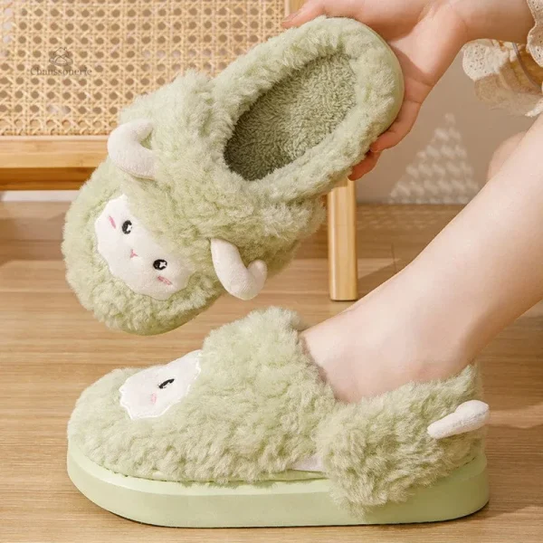 Chaussons Kawaii en peluche pour un maximum de chaleur