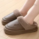 Chaussons fourrés, isolation thermique pour hommes