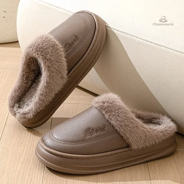 Chaussons de maison homme modernes et pratiques