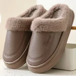 Chaussons fourrés pour les journées froides