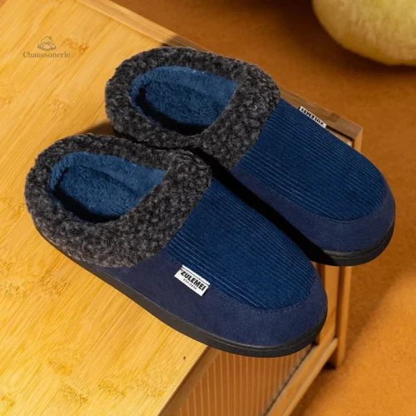 Chaussons en peluche pour un confort douillet