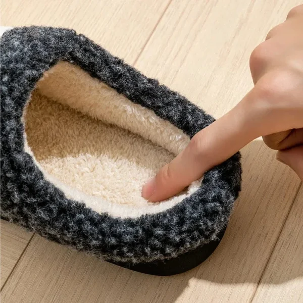 Confort absolu avec ces chaussons pour homme
