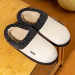 Chaussons pour homme avec semelle antidérapante