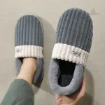 Chaussons cosy pour homme, style moderne