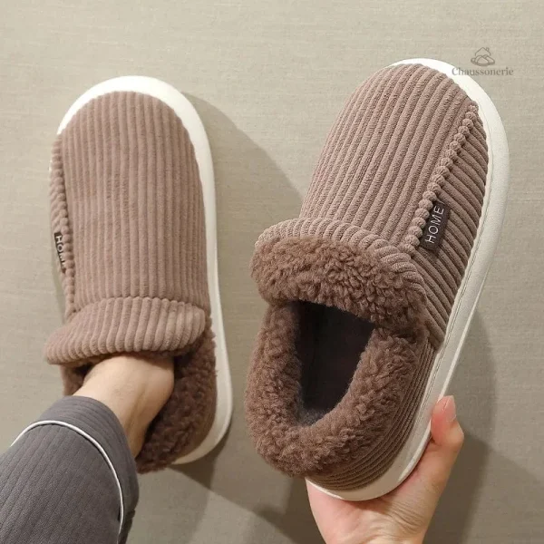 Chaussons avec Semelle Antidérapante