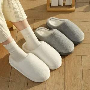 Chaussons tendance pour femmes, doux et agréables