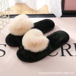 Mule confortable pour femmes en hiver